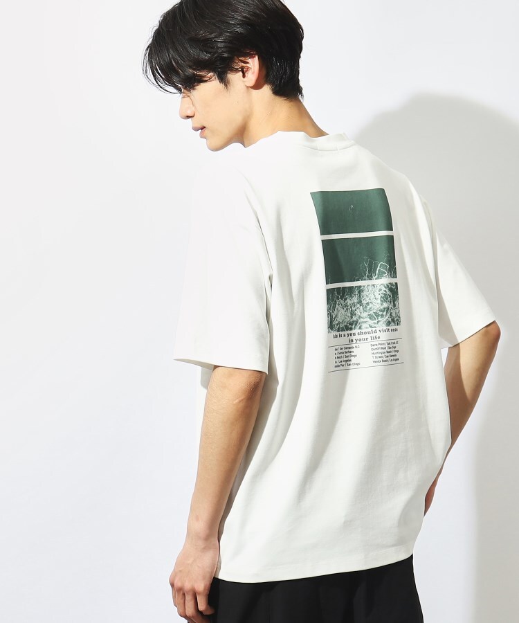 ザ　ショップ　ティーケー/【接触冷感】FRESH NATURE ポンチフォトTシャツ