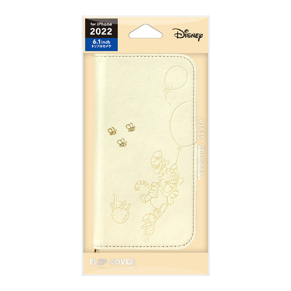 PGA iPhone 14 Pro用フリップカバー Disney くまのプーさん PG-DFP22Q04POO