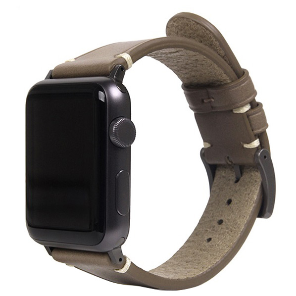 SLG Design Apple Watch 38mm/40mm/41mm用バンド Italian Buttero Leather ベージュ SD18383AW