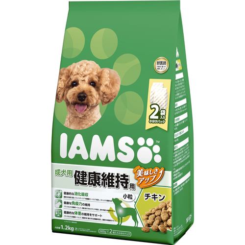 マースジャパンリミテッド ＩＤ１２１ アイムス 成犬用 健康維持用 チキン 小粒１．２ｋｇ