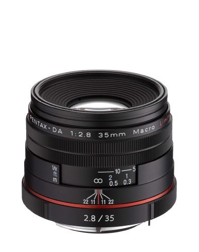 PENTAX リミテッドレンズ 標準単焦点マクロレンズ HD PENTAX-DA35mmF2.8 Macro Limited ブラック Kマウント APS-Cサイズ 21450【中古品】