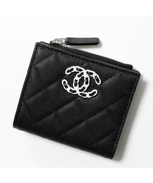 CHANEL 二つ折り財布 AP3722 B14928