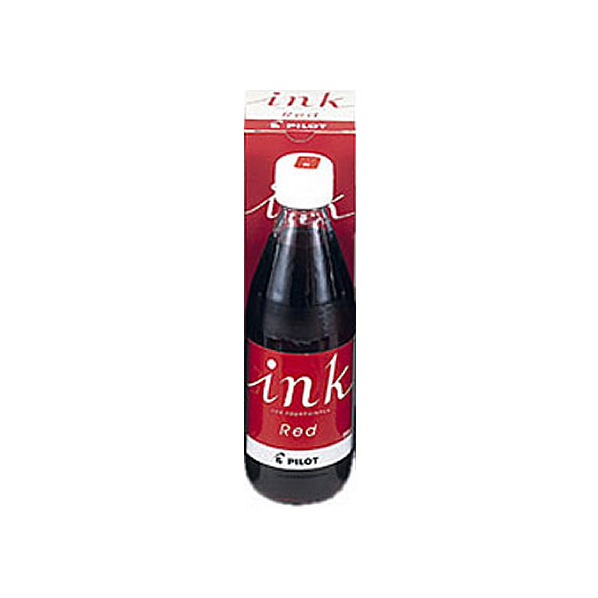 パイロット 一般書記用インキ 350ml レッド F861037-INK-350-R