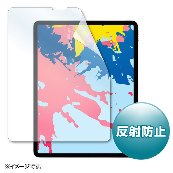 サンワサプライ Apple 12．9インチiPad Pro 2018用液晶保護反射防止フィルム LCD-IPAD11