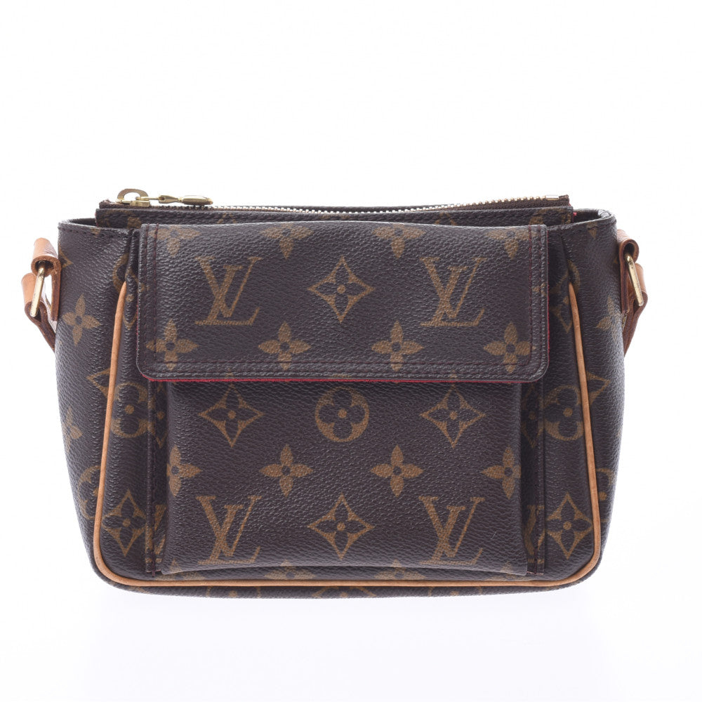 【カレンダー 2025の人気アイテム】 LOUIS VUITTON ルイヴィトン モノグラム ヴィバシテPM ブラウン M51165 レディース モノグラムキャンバス ショルダーバッグ Bランク 中古 