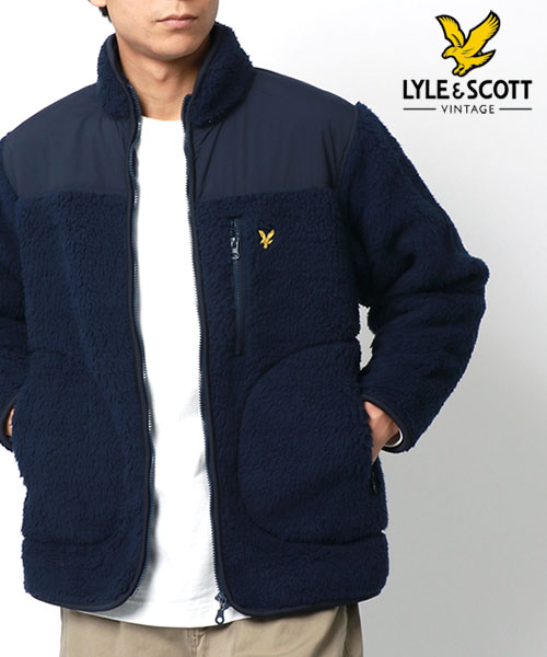 マルカワ/【LYLE&SCOTT】ライル＆スコット ボアフリースブルゾン