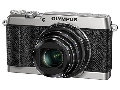 OLYMPUS コンパクトデジタルカメラ STYLUS SH-3 シルバー 光学式5軸手ぶれ補正 光学24倍&超解像48倍ズーム SH-3 SLV【中古品】