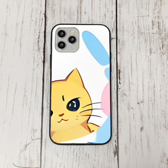 iphoneケース3-1-19 iphone 強化ガラス 猫・ねこ・ネコちゃん 箱16 かわいい アイフォン iface