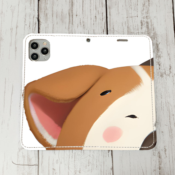 iphoneケース1-3-15 iphone 手帳 犬・イヌ・ワンちゃん 箱11 かわいい アイフォン iface