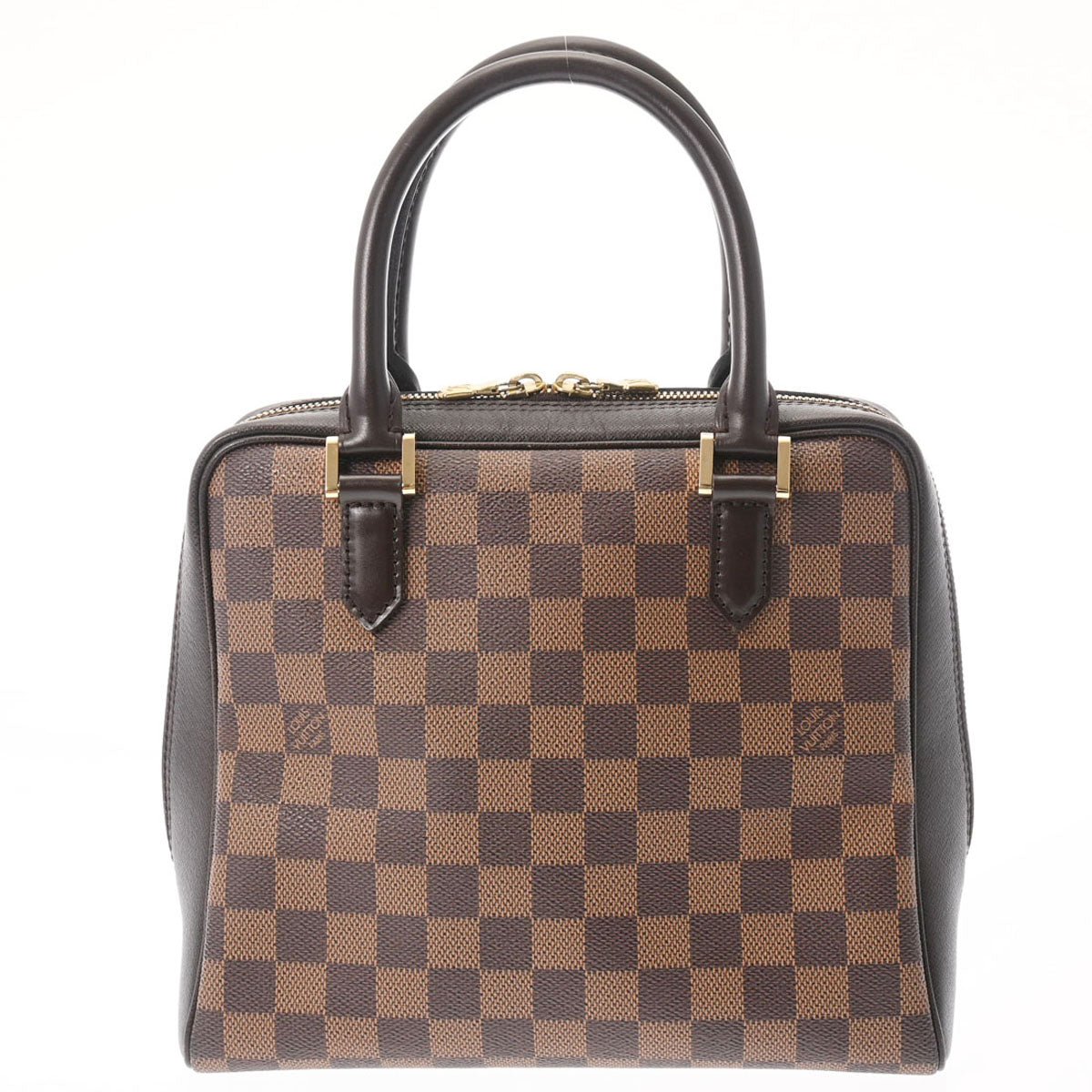 LOUIS VUITTON ルイヴィトン ダミエ ブレラ ブラウン N51150 レディース ダミエキャンバス ハンドバッグ ABランク 中古 