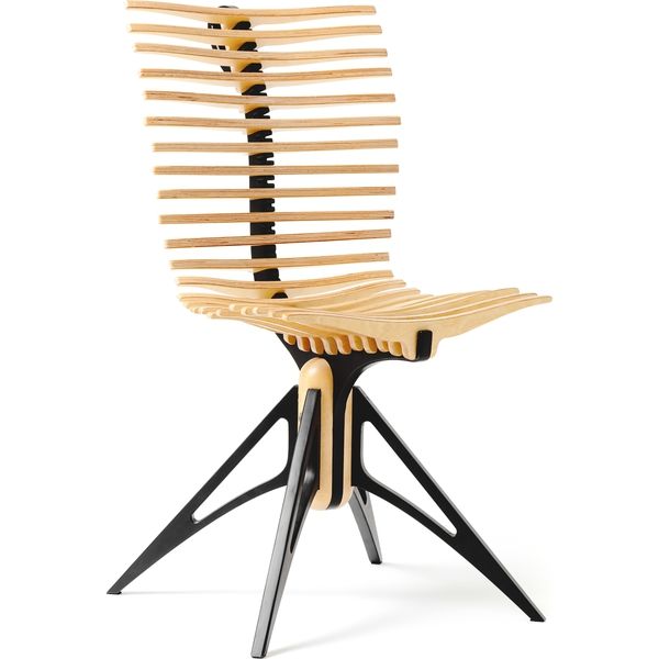 ベルシホーム スケルトンチェア（SkeletON chair） バーチ 55038 1脚（直送品）