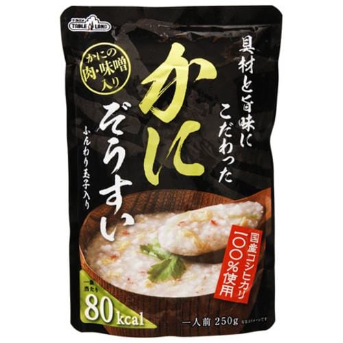 丸善食品工業 具材旨味こだわったかにぞうすい 250g