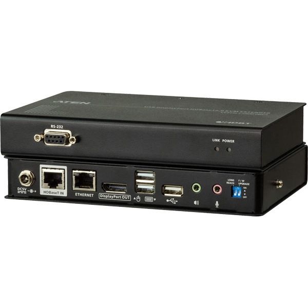 ATEN ＵＳＢ　ＤｉｓｐｌａｙＰｏｒｔ　ＨＤＢａｓｅＴ　２．０　ＫＶＭ　エクステンダー　（４Ｋ＠１００　ｍ） CE920 1台（直送品）