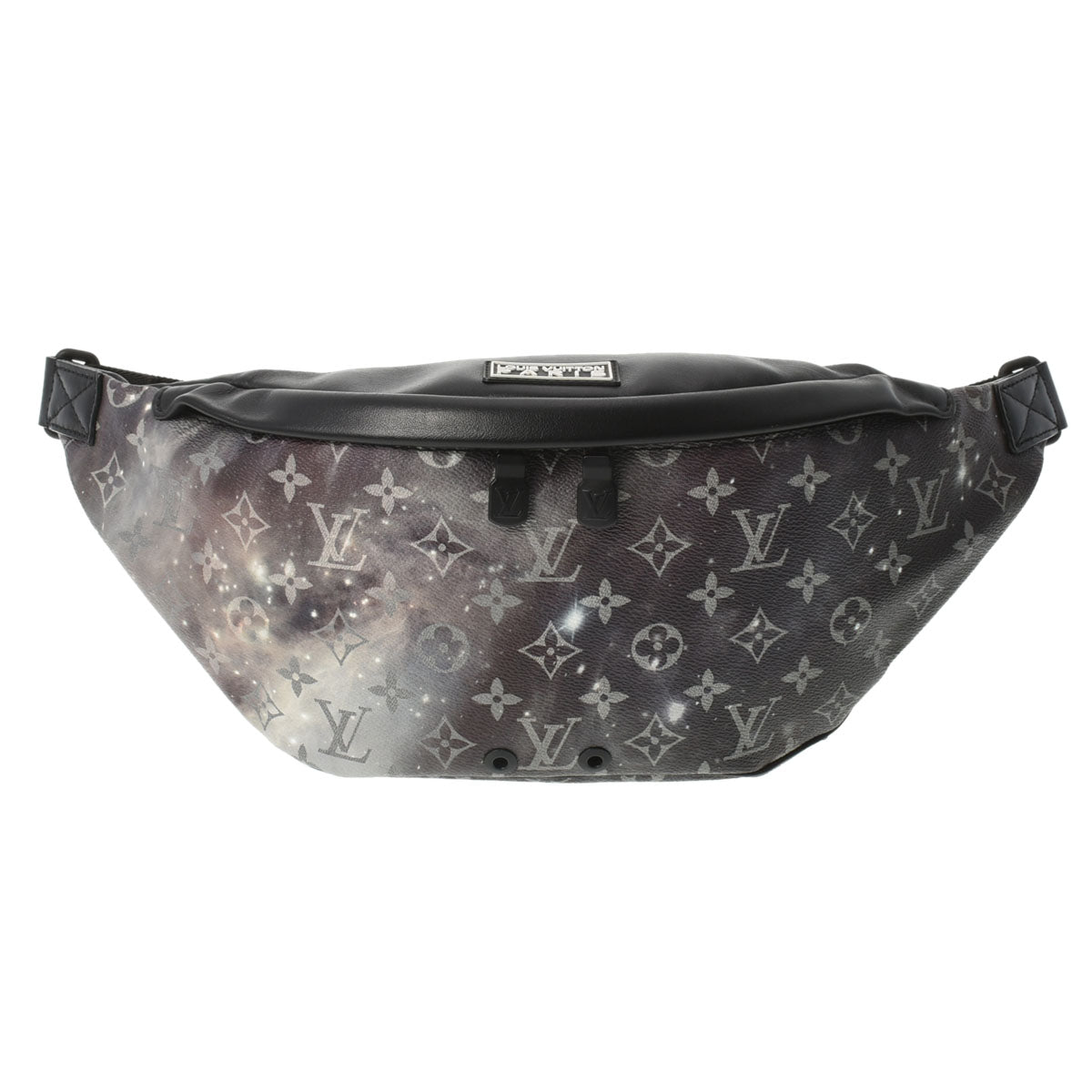 LOUIS VUITTON ルイヴィトン モノグラム ギャラクシー ディスカバリーバムバッグ 黒系 M44444 メンズ モノグラムギャラクシーキャンバス ボディバッグ Aランク 中古 