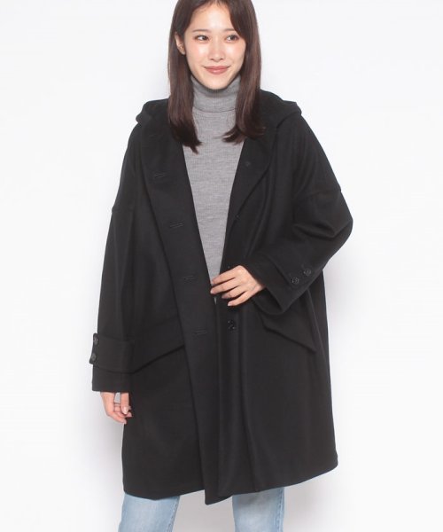 【MACKINTOSH】マッキントッシュ レディース　ウールコート HUMBIE HOOD LM－1084F