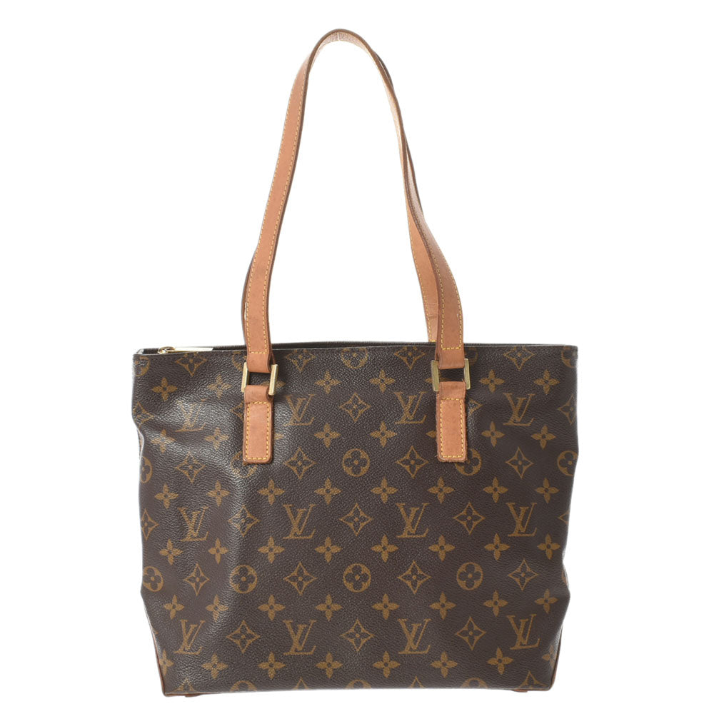 LOUIS VUITTON ルイヴィトン モノグラム カバピアノ ブラウン M51148 ユニセックス モノグラムキャンバス トートバッグ Bランク 中古 