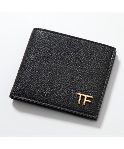 TOM FORD 二つ折り財布 YT228 LCL158G レザー