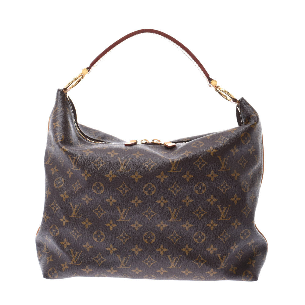 LOUIS VUITTON ルイヴィトン モノグラム シュリMM ブラウン M40587 レディース モノグラムキャンバス ワンショルダーバッグ ABランク 中古 