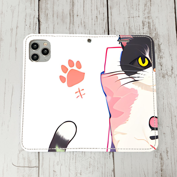 iphoneケース4-5-42 iphone 手帳 ねこ・猫・ネコ 箱2 かわいい アイフォン iface