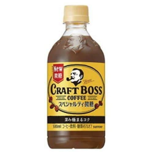 サントリーフーズ クラフトボス スペシャルティ微糖 500ml×24