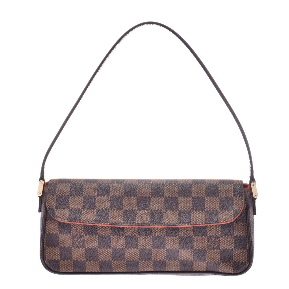 LOUIS VUITTON ルイヴィトンレコレータ  ダミエ ブラウン レディース ダミエキャンバス ハンドバッグ N51299  中古