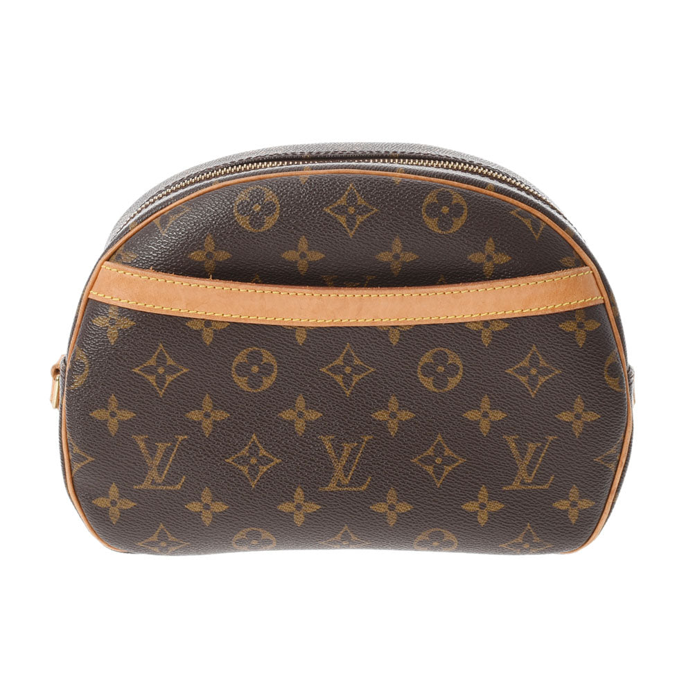 LOUIS VUITTON ルイヴィトン モノグラム ブロワ ブラウン M51221 レディース モノグラムキャンバス ショルダーバッグ Bランク 中古 