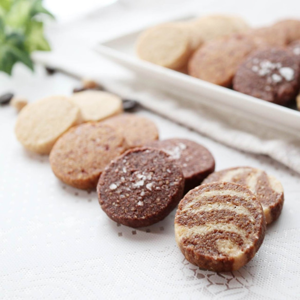 送料無料）からだに優しい 完全無添加 おから 「Tofu biscuit」Favorite４種セット【８枚入×４袋】