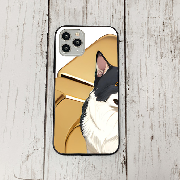 iphoneケース2-4-33 iphone 強化ガラス 犬・いぬ・ワンちゃん 箱12 かわいい アイフォン iface