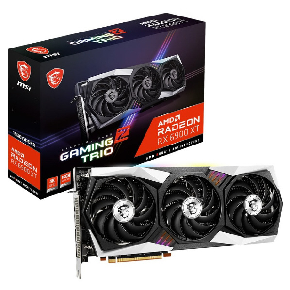 MSI グラフィックボード Radeon RX 6900 XT GAMING Z TRIO 16G RX 6900 XT GAMING Z TRIO