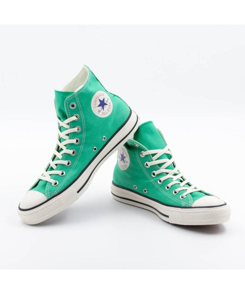 コンバース CONVERSE レディース メンズ スニーカー オールスター HI OX ハイカット ローカット グリーン オレンジ 緑 シューズ 靴 CO－AS