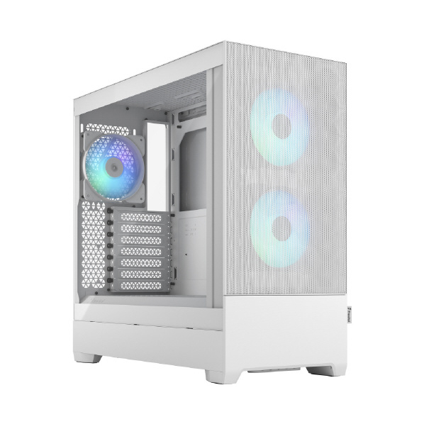 Fractal Design Pop Air RGB White TG Clear Tint ホワイト FD-C-POR1A-01