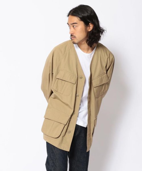 MANASTASH/マナスタッシュ　MACSHOR FUTIGUE CARDIGAN