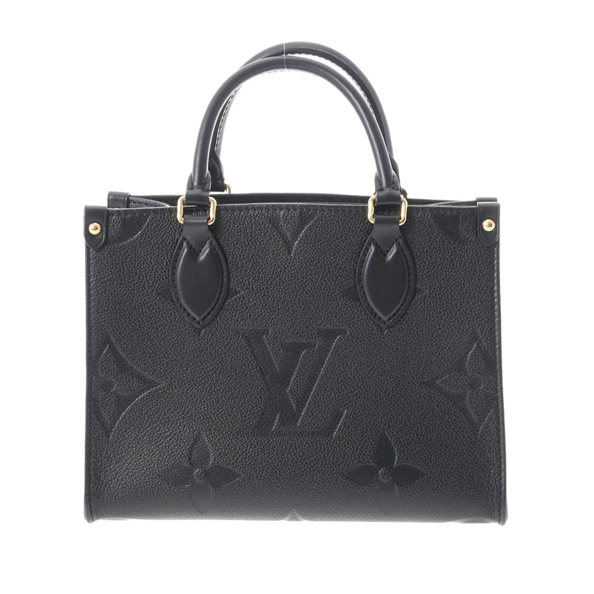 LOUIS VUITTON ルイヴィトン モノグラム アンプラント オンザゴーPM ノワール M45653 レディース モノグラムアンプラント 2WAYバッグ Aランク 中古 