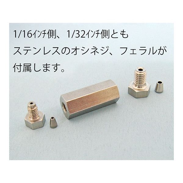 杉山商事 2方異径ユニオン・フィッティング(コーン接続) P0736 1個 62-1347-33（直送品）