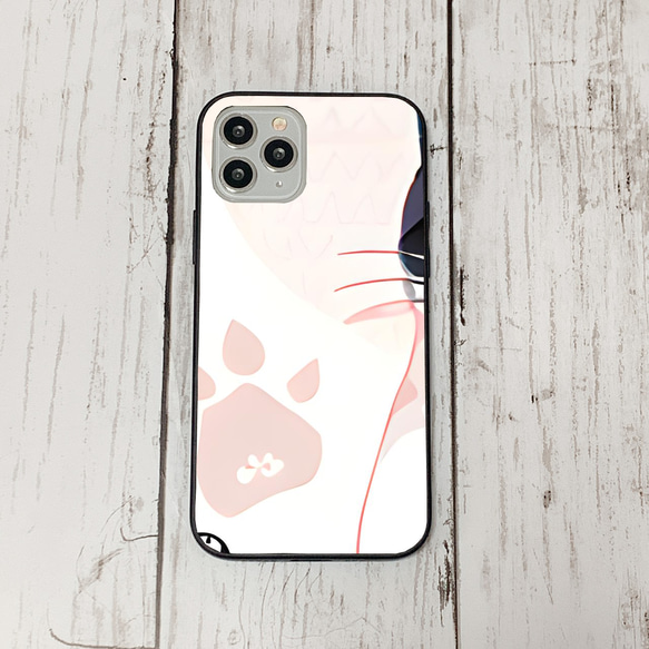 iphoneケース1-3-12 iphone 強化ガラス ねこ・猫・ネコ 箱1 かわいい アイフォン iface