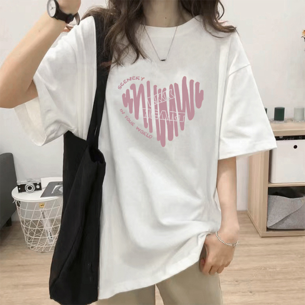 ミニミニストア/半袖Tシャツレディース 夏 ロゴ 韓国風