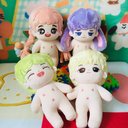 男の子女の子 20cm 着せ替えぬいぐるみ 無属性 着せ替え人形 綿人形 コットンドール キャラクターぬいぐるみ