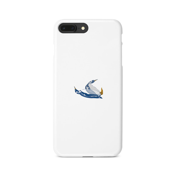 [iPhone ケース] 幽体離脱するペンギン