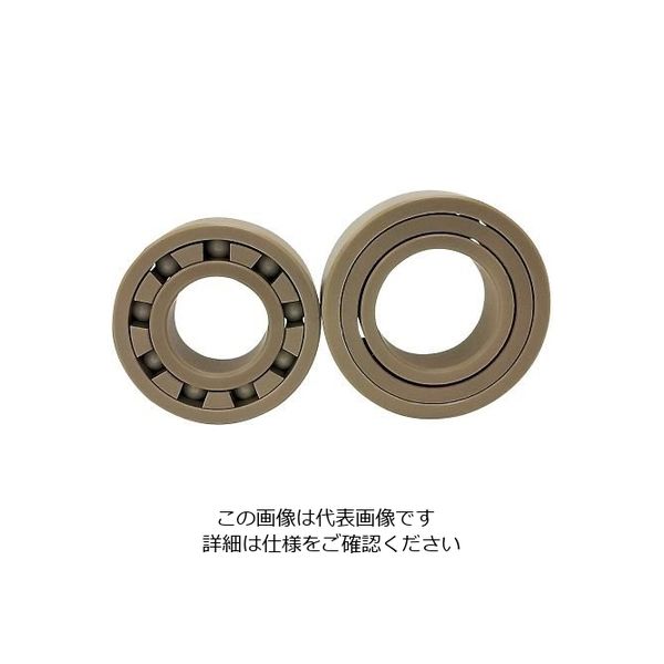 鹿島化学金属 樹脂ベアリング Φ15×Φ35×11mm UKB6202PK-A 1個 4-2459-18（直送品）