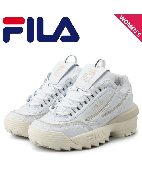 FILA フィラ スニーカー ディスラプター2 EXP レディース 厚底 DISRUPTOR 2 EXP ホワイト 白 5XM02296 [予約 10月上旬 入