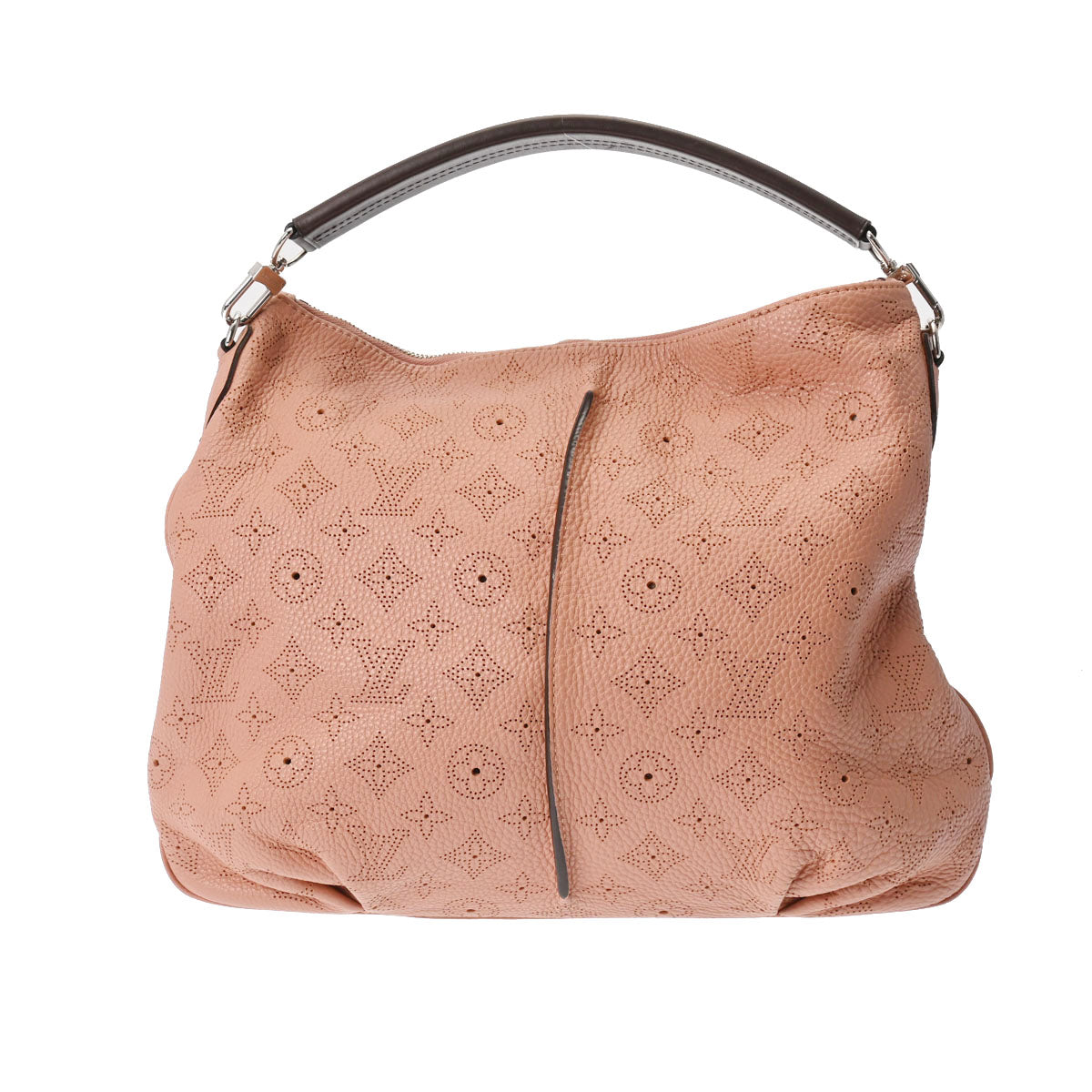 LOUIS VUITTON ルイヴィトン モノグラム マヒナ セレネ PM 2WAY ローズ M94276 レディース マヒナレザー ショルダーバッグ Aランク 中古 