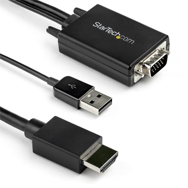 Startech.com 変換ケーブル　VGA - HDMI 3m 変換アダプタ VGA2HDMM3M 1個