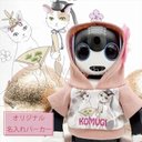 ロボホン RoBoHoN ロボホンの服　猫ちゃんお雛様名入れプリントパーカー