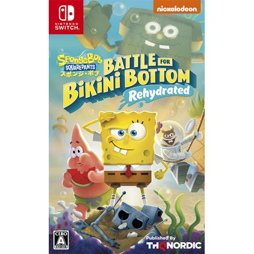 スポンジ・ボブ：Battle for Bikini Bottom - Rehydrated Nintendo Switch HAC-P-AWXEB