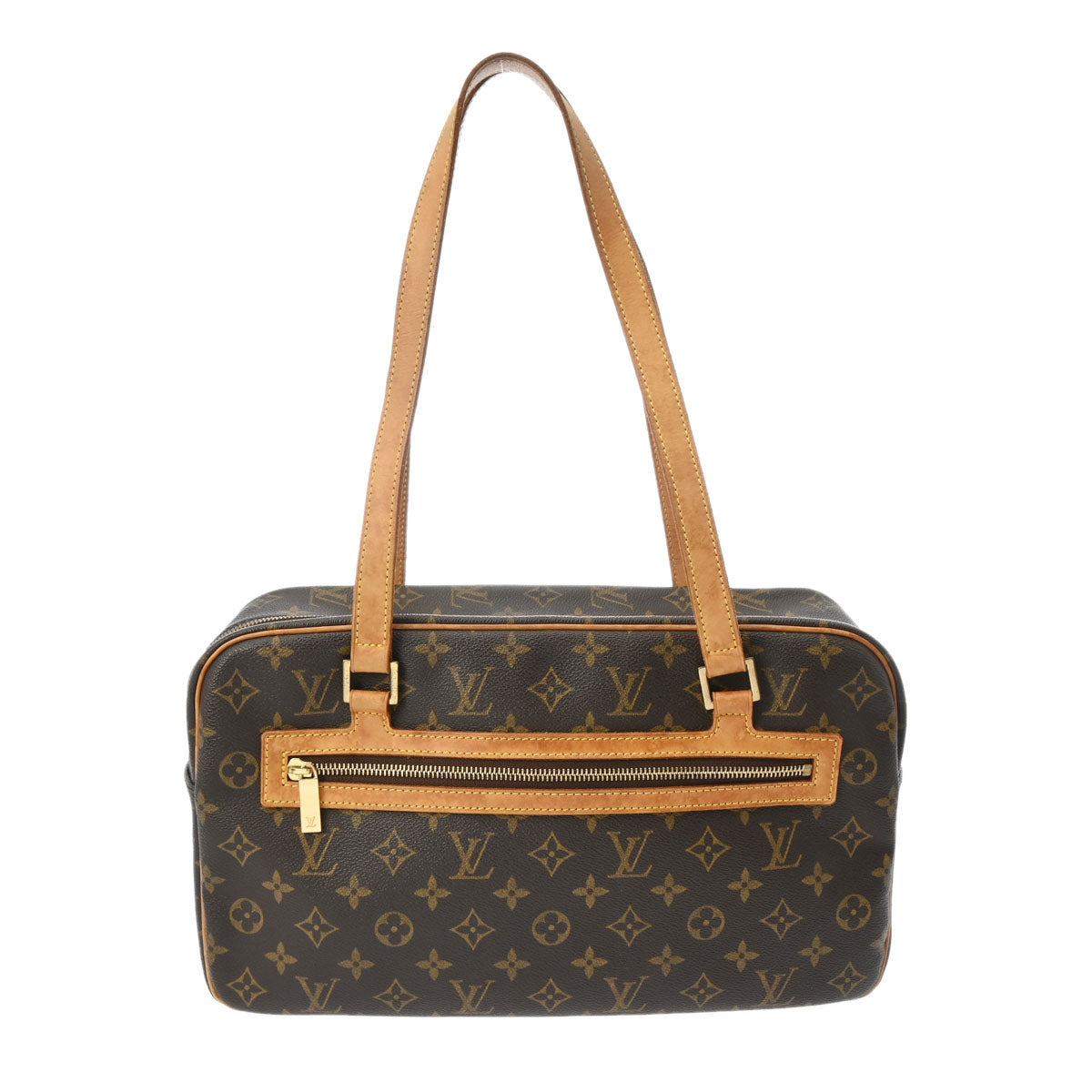 LOUIS VUITTON ルイヴィトン モノグラム シテ GM ブラウン M51181 ユニセックス モノグラムキャンバス ハンドバッグ Bランク 中古 