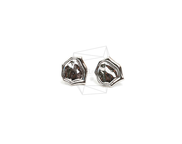 ERG-1863-R【2個入り】ポリゴンピアス,Polygon Post Earring