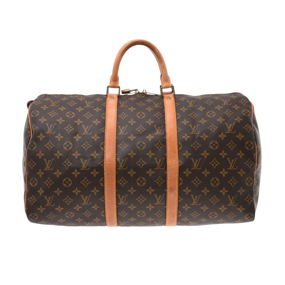 LOUIS VUITTON ルイヴィトンキーポル50  14145 ユニセックス PVC ボストンバッグ M41426  中古