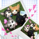 ☆☆様専用猫にゃんこ羊毛フェルトストラップ