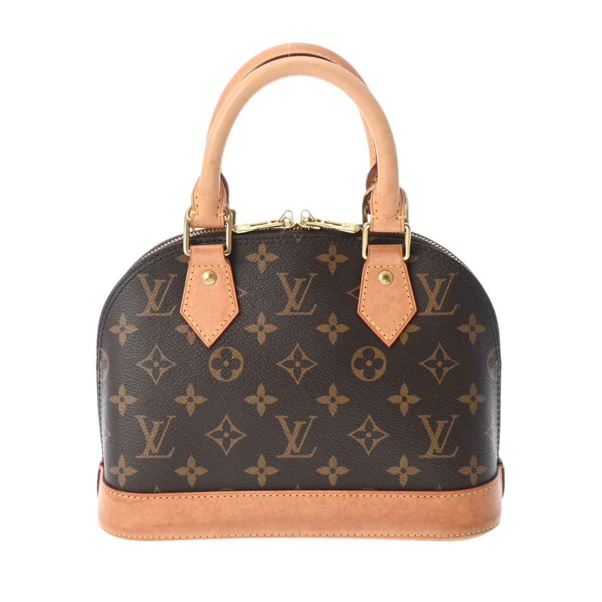 LOUIS VUITTON ルイヴィトン モノグラム アルマ BB ブラウン M53152 レディース モノグラムキャンバス 2WAYバッグ Bランク 中古 