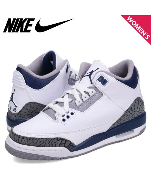 NIKE AIR JORDAN 3 RETRO GS ナイキ エアジョーダン3 レトロ スニーカー レディース ホワイト 白 DM0967－140